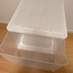 ニトリ衣装ケース2個の画像