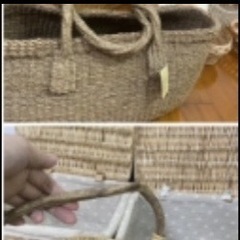 ビンテージ　かご類　いろいろまとめて！の画像