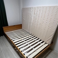 セミダブルベット マットレス付き の画像