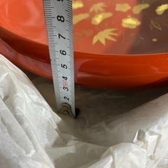 漆塗りの菓子鉢の画像