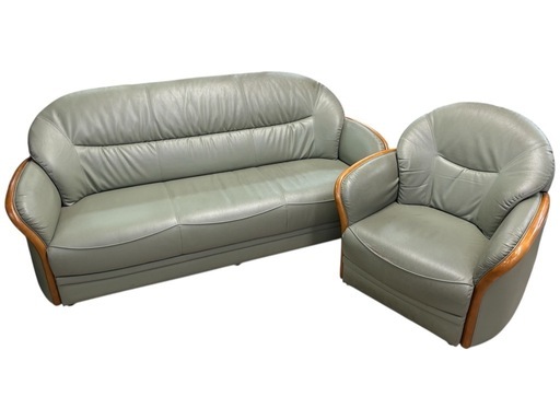 NO.2621 maruni マルニ ３人掛けソファ ソロソファ 2点セット ソファ 家具 中古