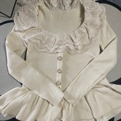 おしゃれ　セクシー純綿セーター
の画像