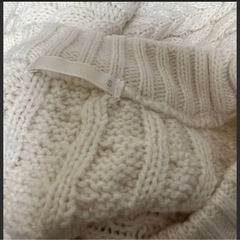 GUケーブルニットワンピースSの画像