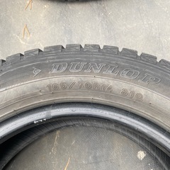 スタッドレスタイヤ　165/70r14 最終処分しますの画像
