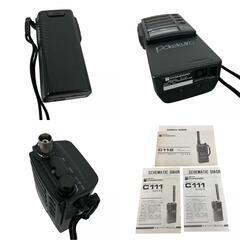 140199 動作未確認 STANDARD スタンダード FMハンディトランシーバー C111・C112  ３点まとめ売り [0000000002370]の画像