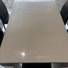 CHERRY　ダイニングセット　テーブル　イス６脚　組み立て分解可能の画像