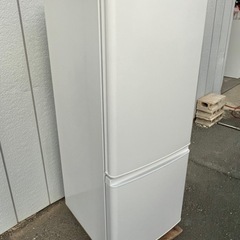 ■三菱 2ドア冷凍冷蔵庫 2022年製 146L■MITSUBISHI MR-P15EG 白 マットホワイト■単身用冷蔵庫 1人用2ドア冷蔵庫の画像