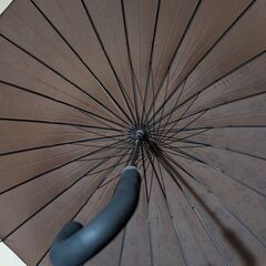 花柄が浮かぶ24本骨傘🌸 晴雨兼用・UVカット・丈夫でおしゃれ✨の画像