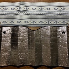 ランドクルーザー60系　サンシェード　マルチシェード　自作　吸盤の画像