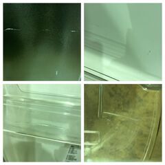 T6002 maxzen マクスゼン 2ドア冷凍 / 冷蔵庫 138L 2ドア冷凍冷蔵庫 JR138ML01GM ブラック 2021年製 欠品あり 動作確認済 中古現状渡しの画像