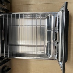 ＬＰガス プロパンガス　コンパクト ガスコンロ IC-S39-R 黒 2バーナーの画像