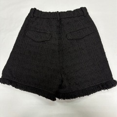 ショートパンツ ブラック 黒の画像
