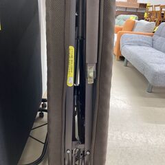 【ジャングルジャングル滋賀草津店】ジモティ来店特価!!　折り畳みベッド　ブラウン　J-251098の画像