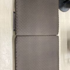 【ジャングルジャングル滋賀草津店】ジモティ来店特価!!　折り畳みベッド　ブラウン　J-251098の画像