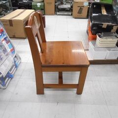 木製 椅子 幅45x奥行50x高さ73cm イス 苫小牧西店の画像