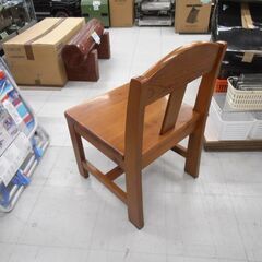 木製 椅子 幅45x奥行50x高さ73cm イス 苫小牧西店の画像