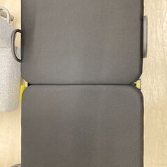 【ジャングルジャングル滋賀草津店】ジモティ来店特価!!　折り畳みベッド　ブラック　J-251099の画像