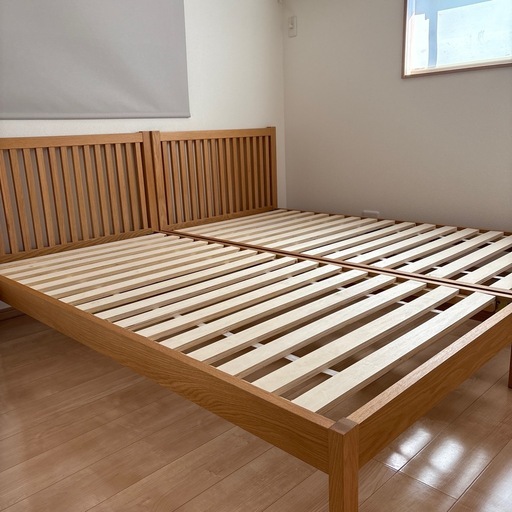 アクタス　シングルベッド　2台　ミモザベッド