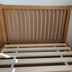 アクタス　シングルベッド　2台　ミモザベッド　の画像