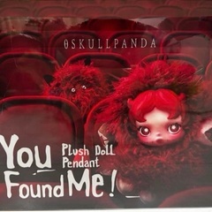 SKULLPANDA YouFoundMe! ぬいぐるみペンダント アソートの画像