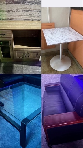 家具の詰め合わせ