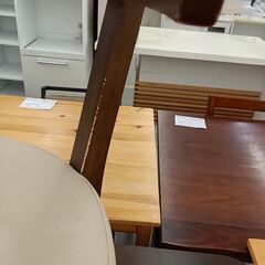 ★リユースのサカイ千葉中央店★ カリモク ダイニングﾁｪｱ ブラウン H69×D43×W51 クリーニング済み TC5167の画像