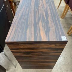 J3132　【リユースのサカイ柏店】　チェア　椅子　メッシュ　ブラックの画像