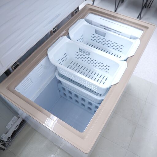 冷凍ストッカー　270L　アクア　AQF-GF27CJ（W）　リユース品　価格　55,800円