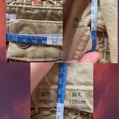 ZARAズボン カーキの画像