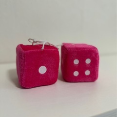 サイコロ車等の飾りの画像