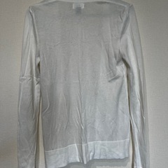 OLD NAVY オールドネイビー カーディガン 白 XSサイズの画像