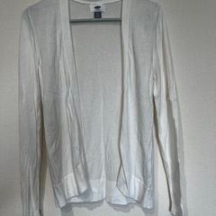 OLD NAVY オールドネイビー カーディガン 白 XSサイズの画像