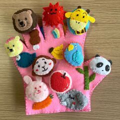 手作りフェルトおもちゃの画像