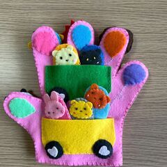手作りフェルトおもちゃの画像