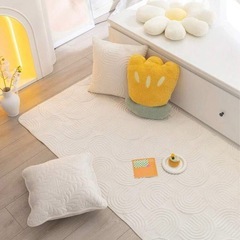 寝室のベッドサイド用カーペット70*180の画像