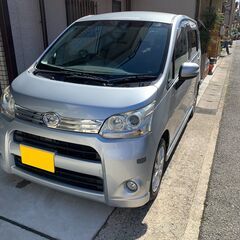 （お取引中）定型文不可　コミコミ価格　車検有　ターボ車　ダイハツムーヴ　カスタムRS　乗って帰れますの画像