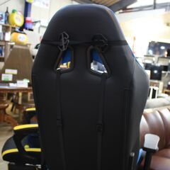【川崎市宮前区リサイクルオフ】AK　racing　PRO-XV2　ゲーミングチェア　ブルーの画像