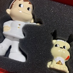 ぺこちゃんの置物の画像