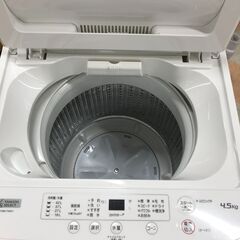 ＼家具＊家電のお店／【ジャングルジャングル石川金沢店】 洗濯機 ヤマダ 4.5kg YWM-T45H1 2023年製の画像
