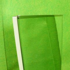 白フレームのスタンドミラー キャスター付き■姿見・全身鏡・ルームミラー■M-115の画像