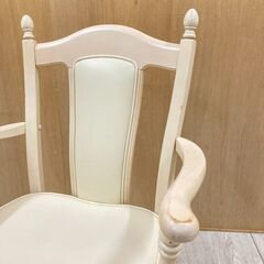 【カリモク】アームチェア　ダイニングチェア　椅子　Bの画像