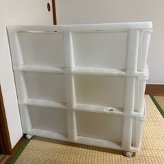 「【11/111/1受取限定無料】ニトリ プラチェスト ベラ2（6段）キャスター付き 収納ケースの画像