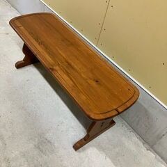 天然木製ローベンチ【管理番号372】の画像