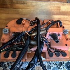 国内物　GSX750E 牛　希少純正メーターパネルの画像