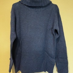 ROPE' PICNIC ロペピクニック タートルネックニット ネイビーの画像