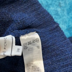 ROPE' PICNIC ロペピクニック タートルネックニット ネイビーの画像