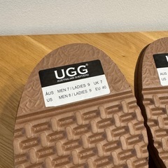 【未使用】UGG 屋内外兼用スリッパ の画像