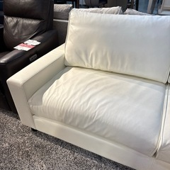 3人掛けソファ　本革の画像
