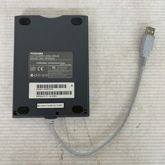 【TOSHIBA】 東芝 FLOPPY DISK DRIVE フロッピーディスクドライブ PA2680U 3.5インチ FBB 外付け A0775YGの画像