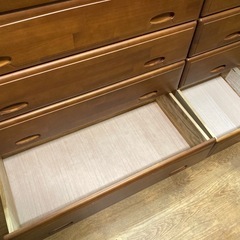 ローチェスト タンス 4段 中古の画像